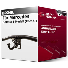 Anhängerkupplung abnehmbar für Mercedes E-Klasse T-Modell (Kombi) 09- neu
