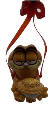 Enesco Garfield Baking Pie MOM Christmas Ornament Merry Christmas Cat 1991? SEE