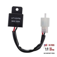 2-Pin Automatic Electronic LED Flasher Relay Fix for Motorcycle Turn Signal