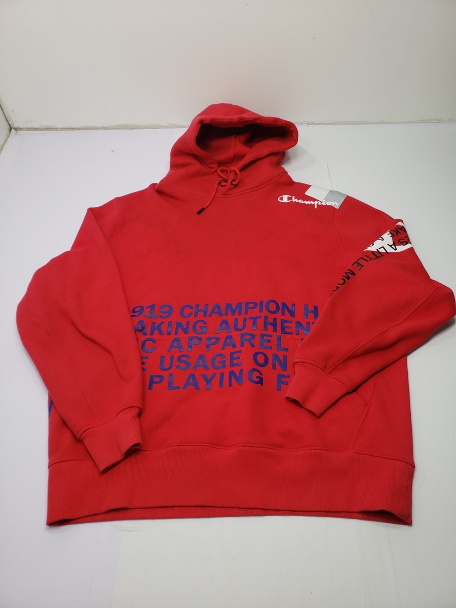 Champion Super Fleece Hoodie Behind the Label 1919 Size 2XLarge Pre  Owned