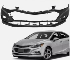 New Primered - Front Bumper Cover Fascia For 2016-2018 Chevy Cruze Sedanhatch