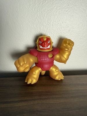 Heroes of Goo JIT Zu Galaxy Attack Sun Fire Blazagon Figure Super Squishy Gold