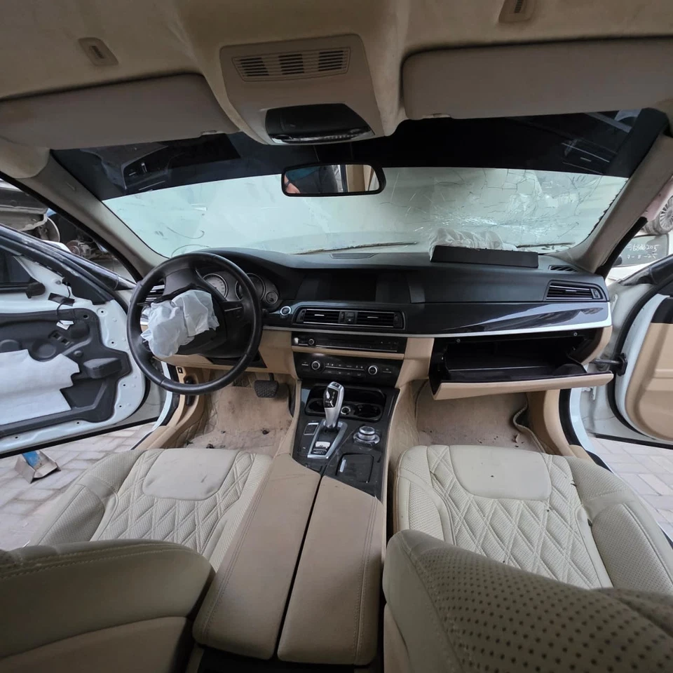 BMW 520i F10 2013 panel de instrumentos placa adaptadora de conducto de aire usado OEM 51169206796 Foto 3 de 4