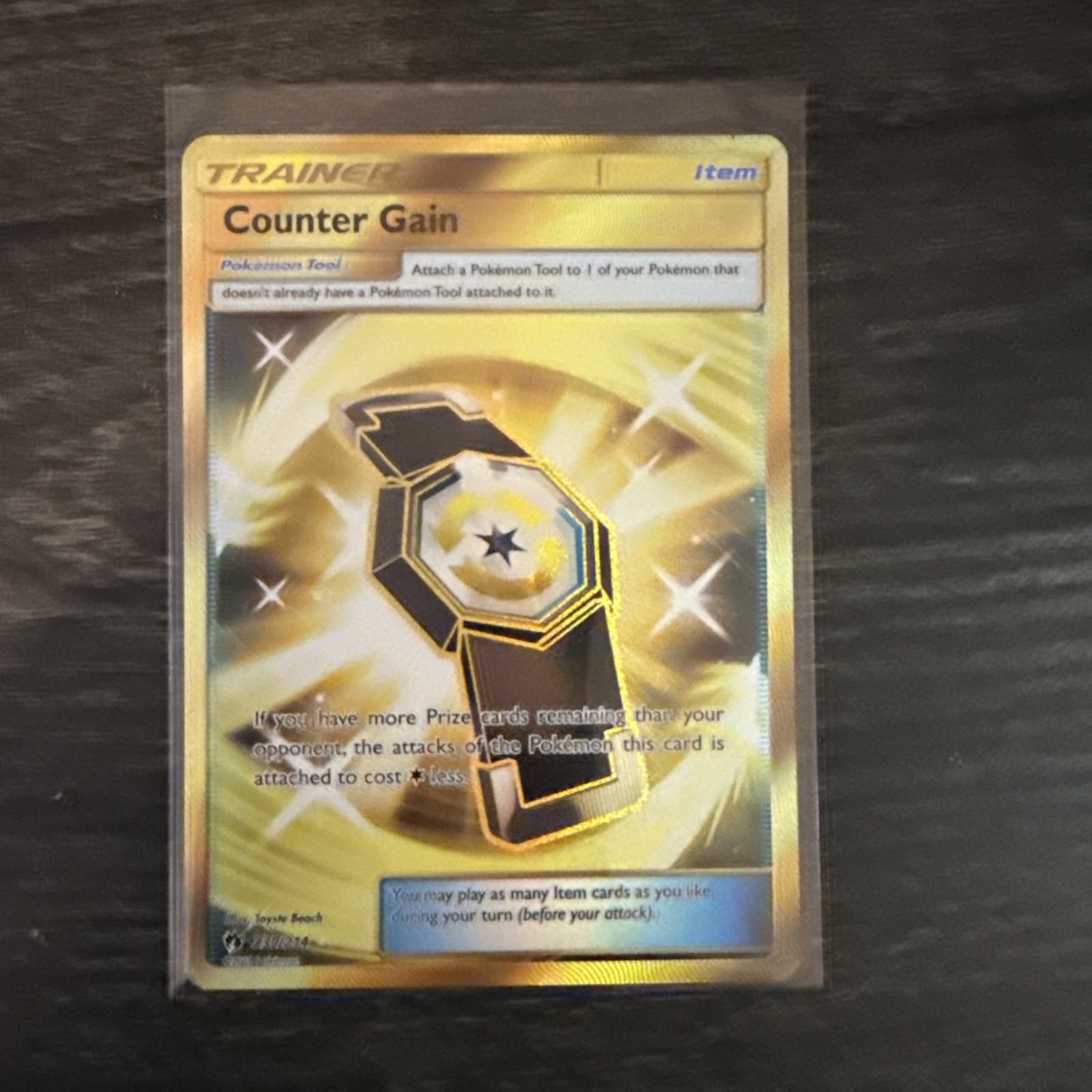 Counter Gain (Secret) 230/214 Sm-Lost Thunder Holo