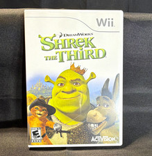 Activision Shrek the Third (Nintendo Wii) Manual Included E10+ NTSC-U/C 2007