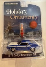 GreenLight 1970 Dodge Challenger T/A Holiday Ornament Series 2 1:64 MOC