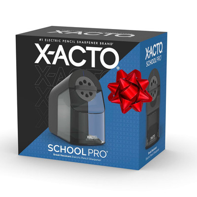 X-ACTO Pencil Sharpener, School Pro Electric Pencil Sharpener, with Six Size Dia