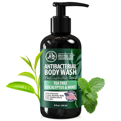 Antibacterial Body Wash - Antibacterial Soap and Tea Tree Body Wash for Jock Itc