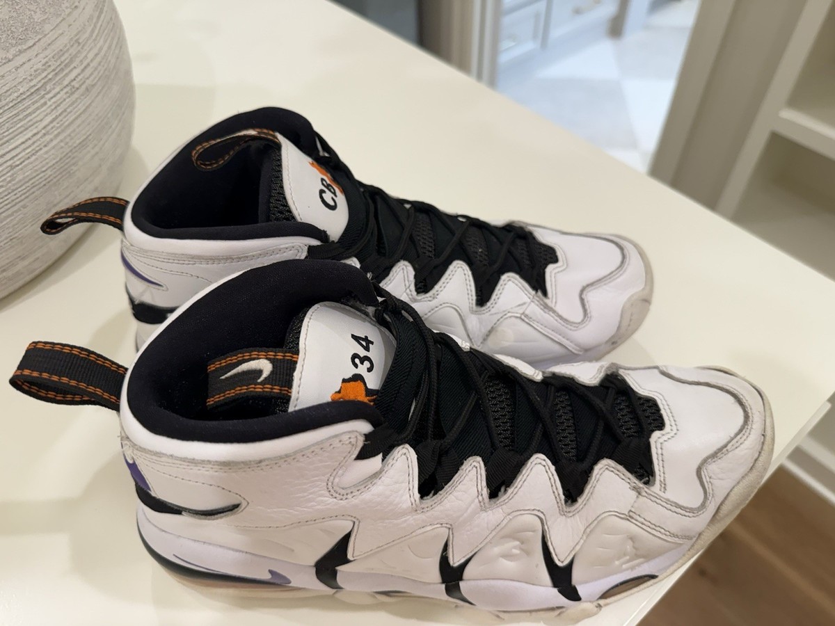 Nike Air Max CB 34 White Varsity Purple Mens Basketball Shoes Size 