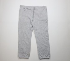 AS IS Vintage 70s 80s Streetwear Mens Large Blank Triblend Sweatpants Joggers