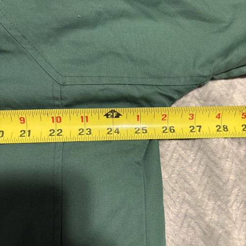 Chaqueta De Colección Izod Lacoste Verde y Borgoña Capucha Oculta - Talla Mediana - Imagen 17 de 18