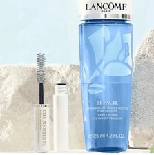 Lancome 2 pc Set: BI FACIL EYE MAKEUP REMOVER 4.2OZ  CILS BOOSTER XL 0.07OZ