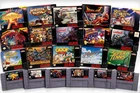 SNES Multiple Titles Game Cartridge & Box - Choose Game