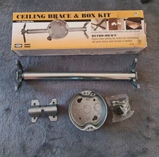 RACO 936 Ceiling Brace & Box Kit. Retro-Brace For Ceiling Fan. 
