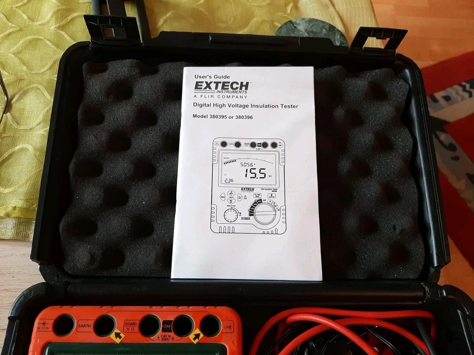 Extech 380395 5kV Insulation Tester - Bild 2 von 4
