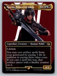 Noctis, Prince of Lucis (Borderless) #401 - Final Fantasy MTG
