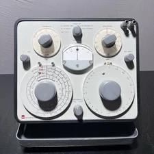 Vintage GENERAL RADIO 1650-B IMPEDANCE BRIDGE  (WCS17)