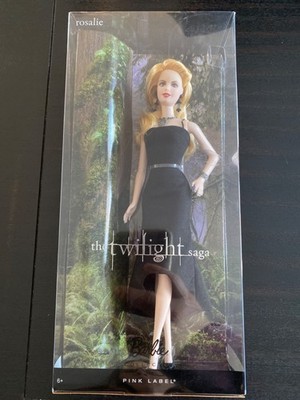 Mattel Barbie Collector Twilight Saga Rosalie Pink Label Doll 2012 NRFB