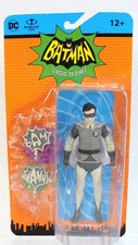 DC BATMAN CLASSIC TV SERIES MCFARLANE ROBIN BLACK & WHITE RETRO ACTION FIG MOSC