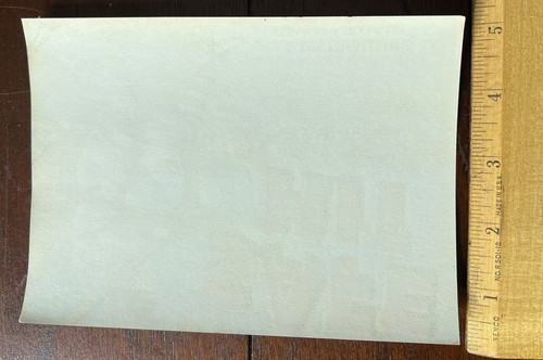 Etiqueta vegetal Safe Hit Texas NOS, distribución del Golfo, béisbol - Imagen 2 de 2