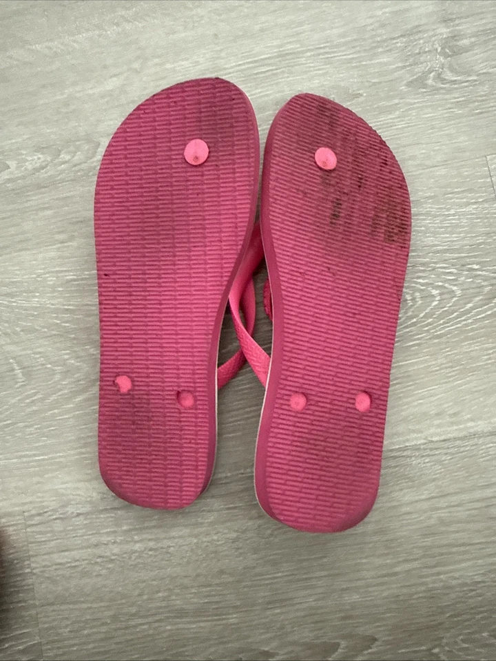 Havaianas x FARM Rio Groove 热带印花人字拖 凉鞋 粉色 尺寸 US9/10W — 第 4/4 张图片