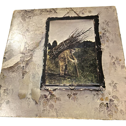 Led Zeppelin IV Vinyl LP 1971 Atlantic SD-7208 W/ Inner Gatefold VG+/VG
