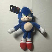 NEW Sonic The Hedgehog 3 Movie Plush Toy Keychain Salesone 2024 6” Sega Blue