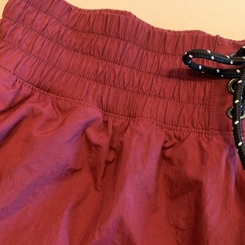 Victoria Secret PINK Shorts NWT Burgundy Pull On Small High Waist Lined Women - Picture 3 of 20