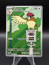 Pokémon TCG SV Obsidian Flames Pidgeotto Card 208/197 Illustration Rare, NM
