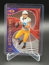 2020 Panini Illusions - Astounding Justin Herbert #A3 Red /149 (RC)