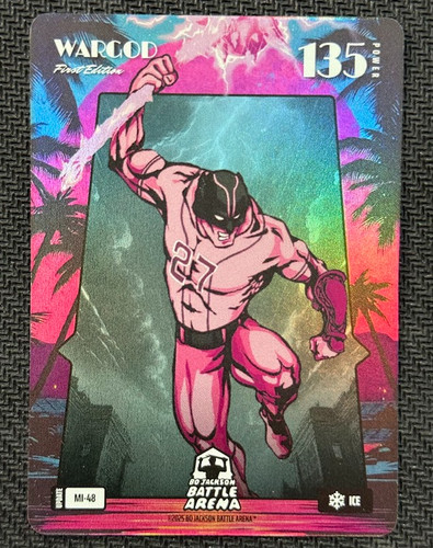 Bo Jackson Battle Arena Update - WARGOD "Mike Trout" Miami Ice #MI-48