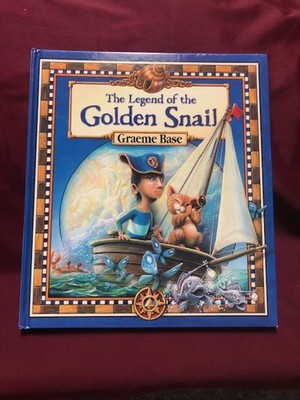 Base, Graeme. The Legend of the Golden Snail. 2010. Illustrated in black, white