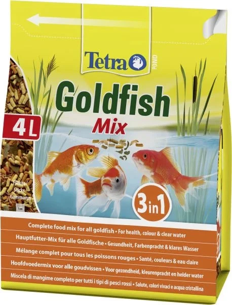 Tetra Pond Goldfish Mix 4 L  Fischfutter