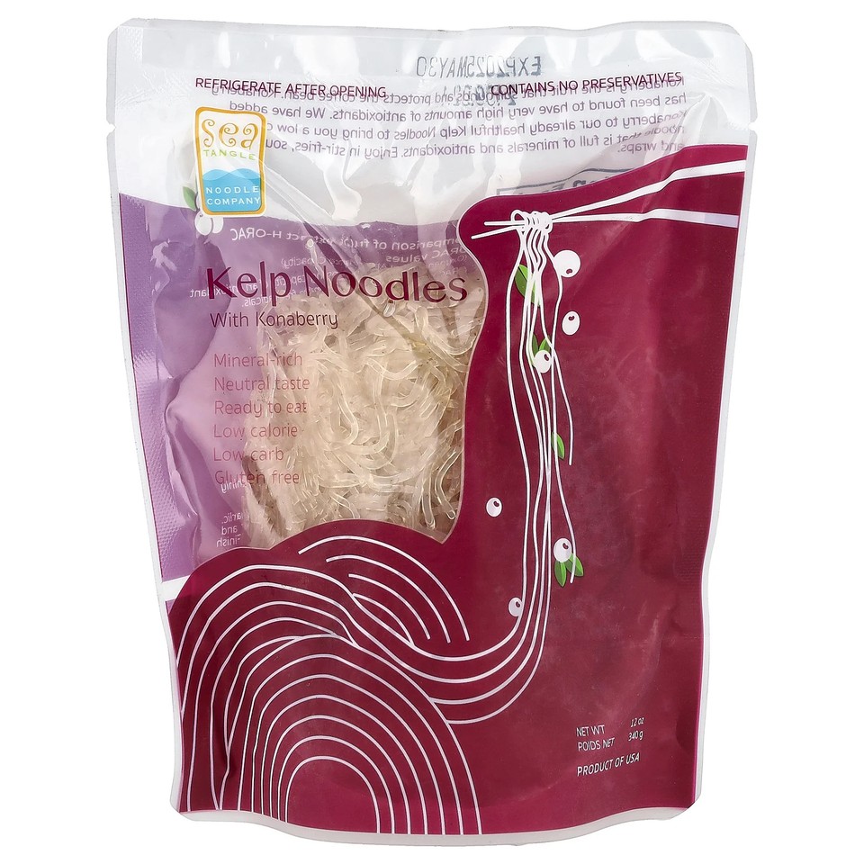 Kelp Noodles With Konaberry, 12 oz (340 g)