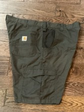 Men's Carhartt Force Extremes Relaxed Fit Lightweight Ripstop Shorts Size 42