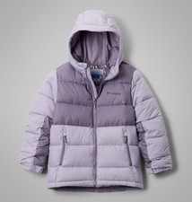 Columbia Pike Lake II Kids Hooded Puffer Jacket, Extendable Fit, Omni-Heat