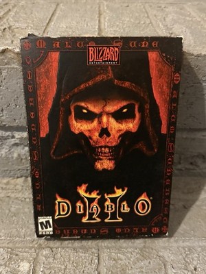 Diablo II 2 Blizzard PC Big Box CIB Complete w/ Manual CD-ROM 2000