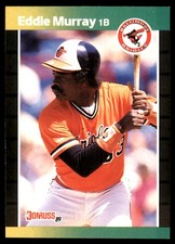 Eddie Murray 1989 Donruss #96 Orioles MLB READ FREE SHIPPING AutographDen