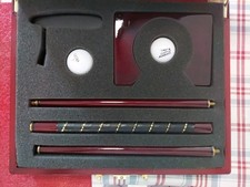 Travel Golf Executive Putting Set Collapsible Putter Bic Comfort 3 Advance EUC