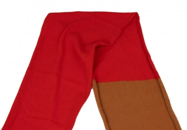 COMME des GARCONS SHIRT Wool Bicolor Knit Scarf(K-137461) - Image 3 of 4