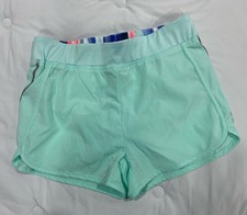 Gymboree Girl Turquoise Active Short w/lined Underwear and Pocket Size M (7-8)
