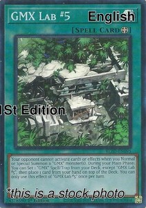 GMX Lab #5 BLZD-EN095 Super Rare 1st Edition