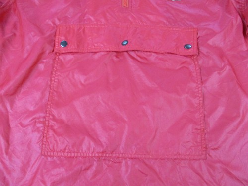 VINTAGE Lacoste Jacket Mens Large Red Green Izod Windbreaker Croc Hoodie Coat - Picture 4 of 10