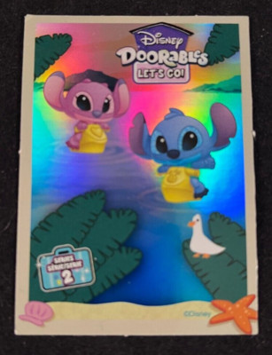 Disney Doorables - Let's Go - Postcard -Let's Go Make Waves -Common -Series 2 -A