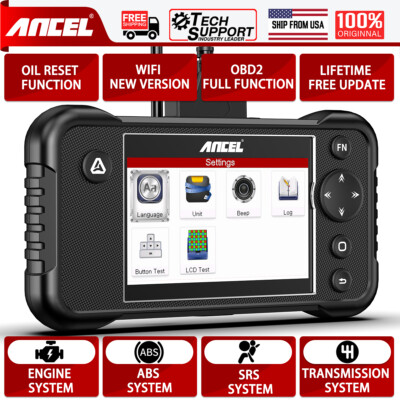 ANCEL FX3000 Elite Car Code Reader OBD2 Diagnostic Scanner Engine ABS Oil Reset