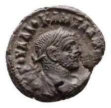 MGS ANTIKE AEGYPTUS ALEXANDRIA. Carinus AE-Tetradrachme Alexandria ss+