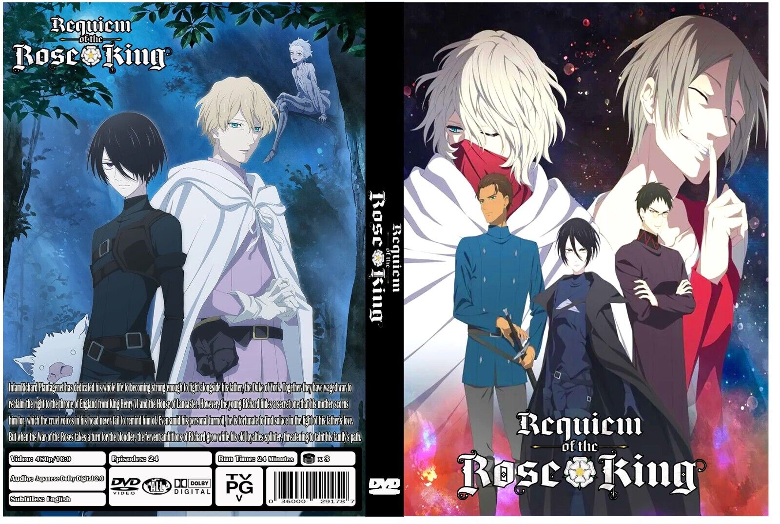 Requiem of the Rose King Anime Series Episodes 1-24