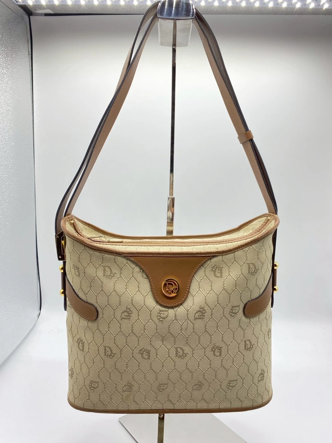 Sac bandoulière Christian Dior nid d'abeille authenticité