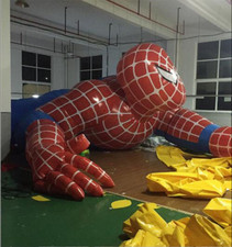 Inflatable Spiderman Cartoon Giant Inflatable Cartoon - Outdoor Advertising 5m U