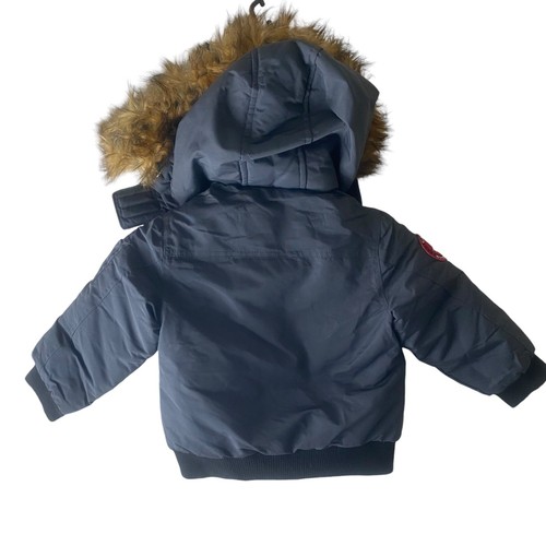 Canada Weather Gear Jacket Kids Size 4 Faux Fur Parka Snow Ski Coat FLAW - Picture 3 of 11
